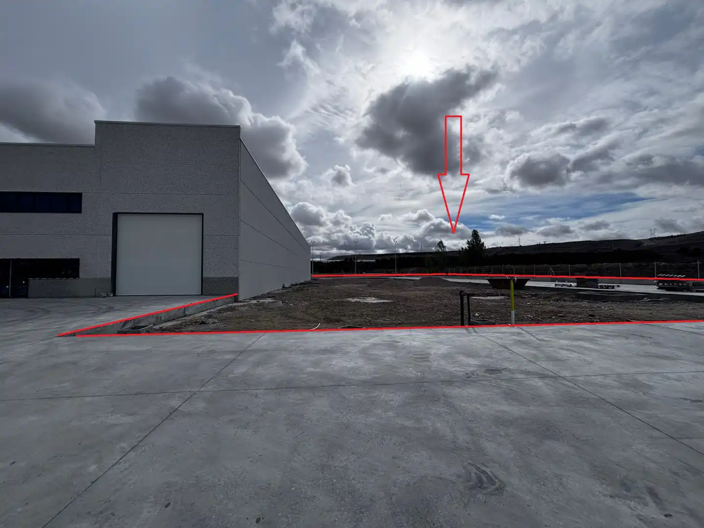Exterior view of Industrial buildings for rent in Burgos