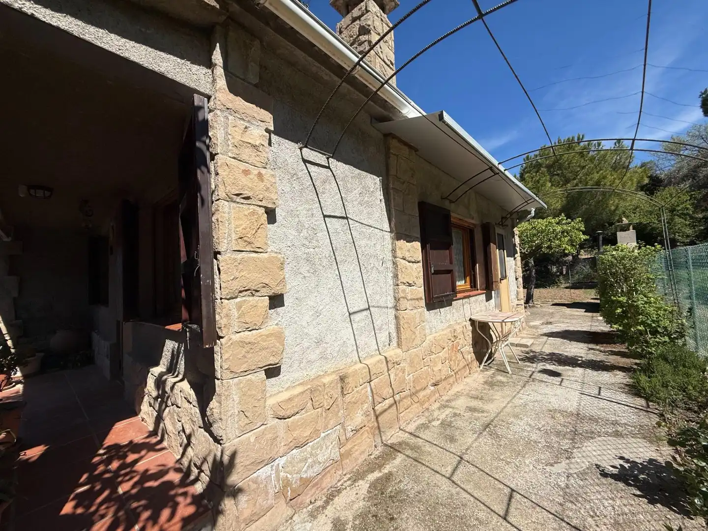 Vista exterior de Casa o chalet en venta en Talamanca con Calefacción, Jardín privado y Terraza