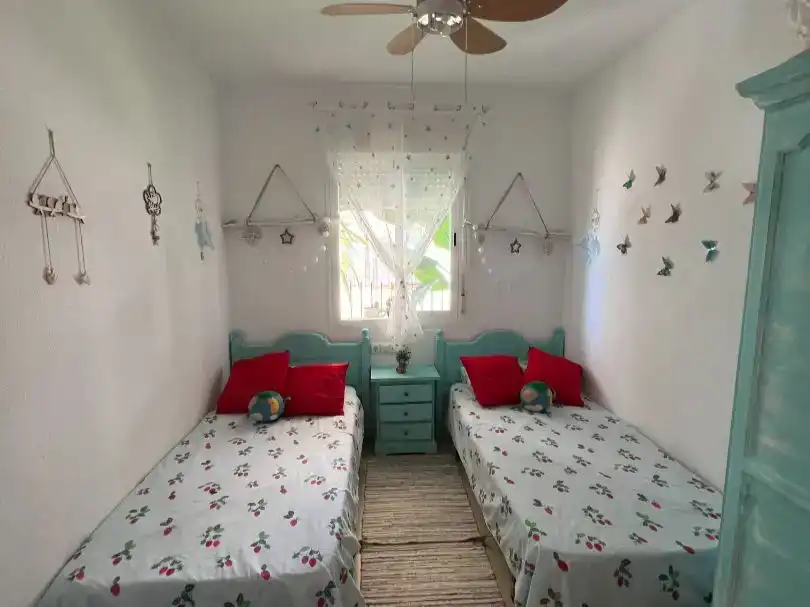 Bedroom of Flat for rent in El Ejido  with Air Conditioner, Swimming Pool and Balcony