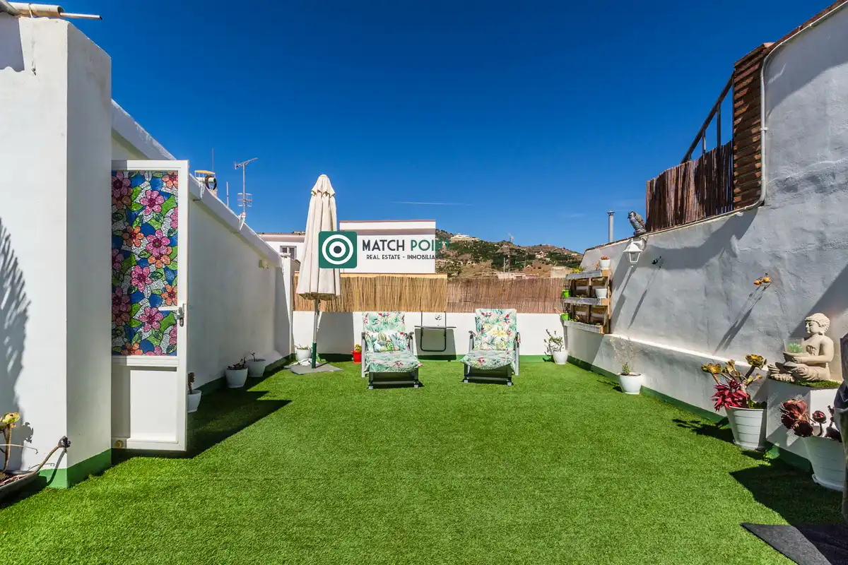 Terraza de Casa adosada en venta en Almuñécar con Amueblado