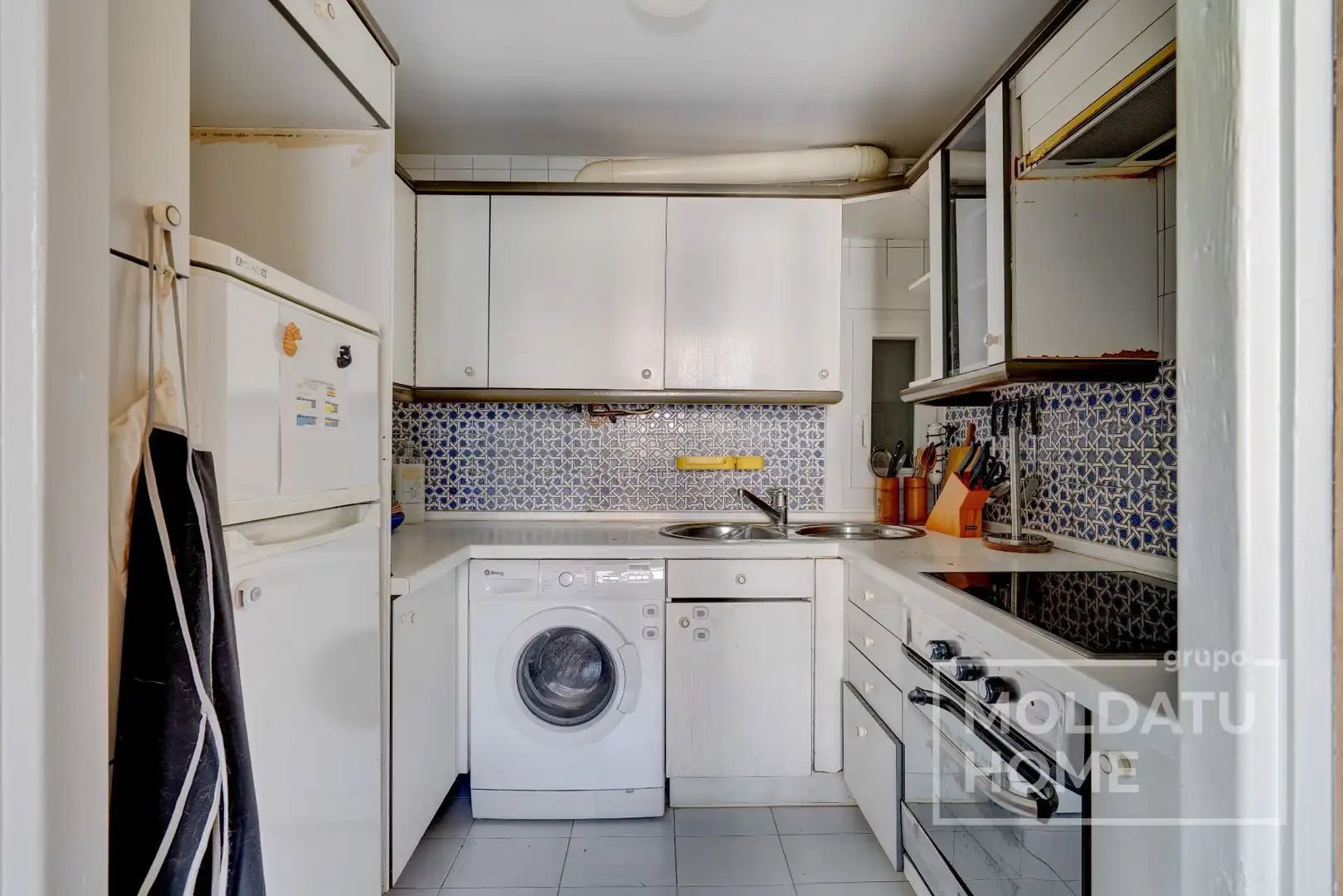Küche von Wohnung zum Verkauf in Donostia - San Sebastián  mit Heizung, Terrasse und Abstellraum