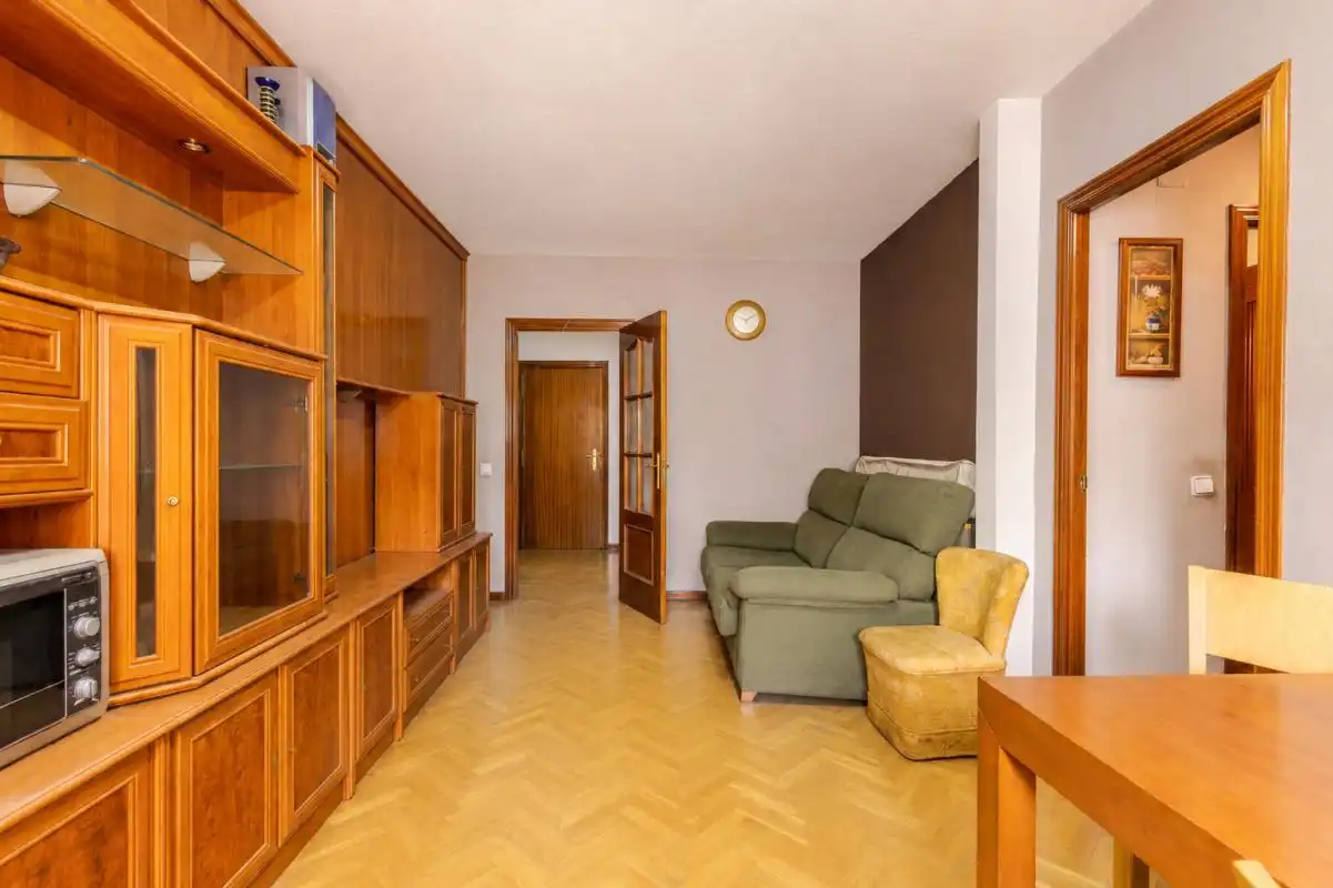 Living room of Flat for sale in Getafe  with Heating, Terrace and Balcony