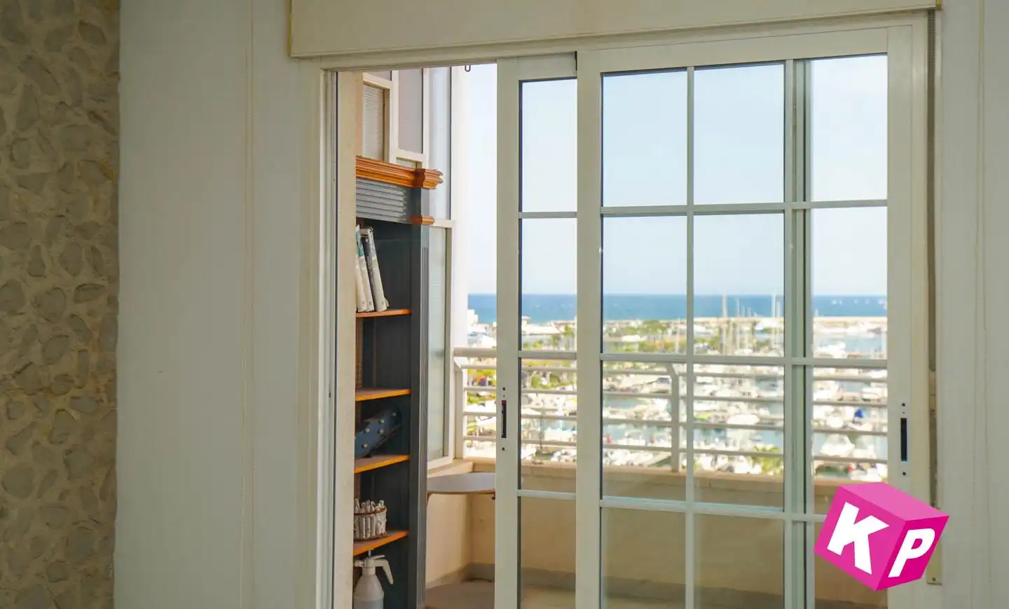 Terrasse von Wohnung zum Verkauf in Santa Pola mit Klimaanlage, Heizung und Terrasse