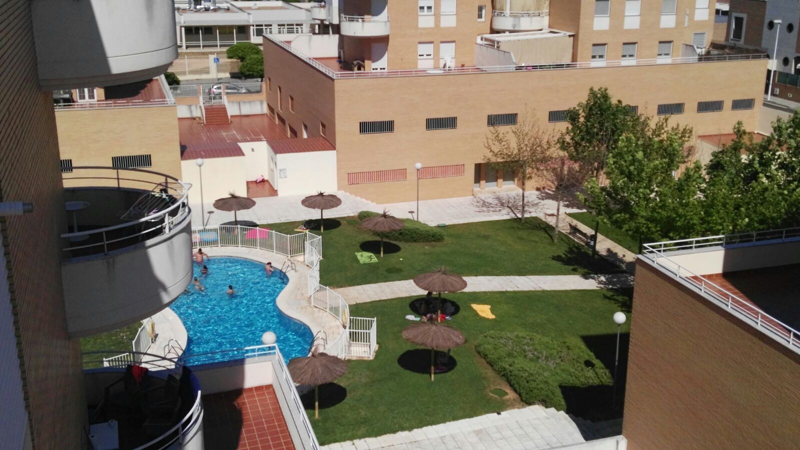 Swimming pool of Flat to rent in Mérida  with Air Conditioner, Heating and Terrace