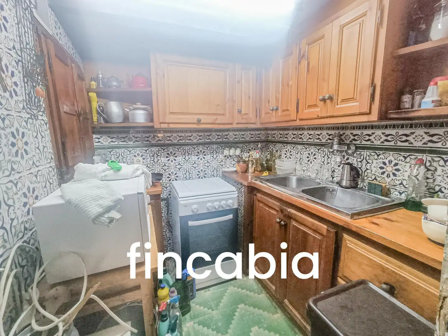 Cuina de Casa o xalet en venda en Riudarenes amb Calefacció, Jardí privat i Terrassa