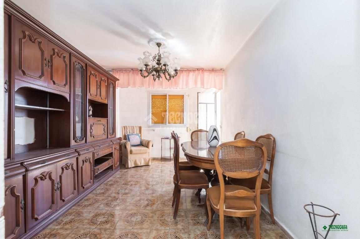 Dining room of Flat for sale in  Almería Capital