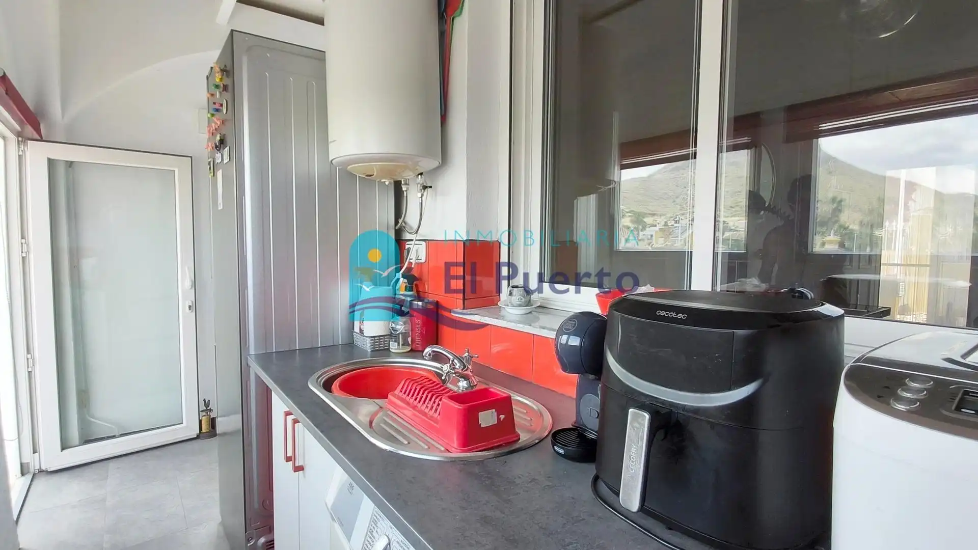 Cocina de Casa o chalet en venta en Mazarrón con Aire acondicionado, Calefacción y Terraza