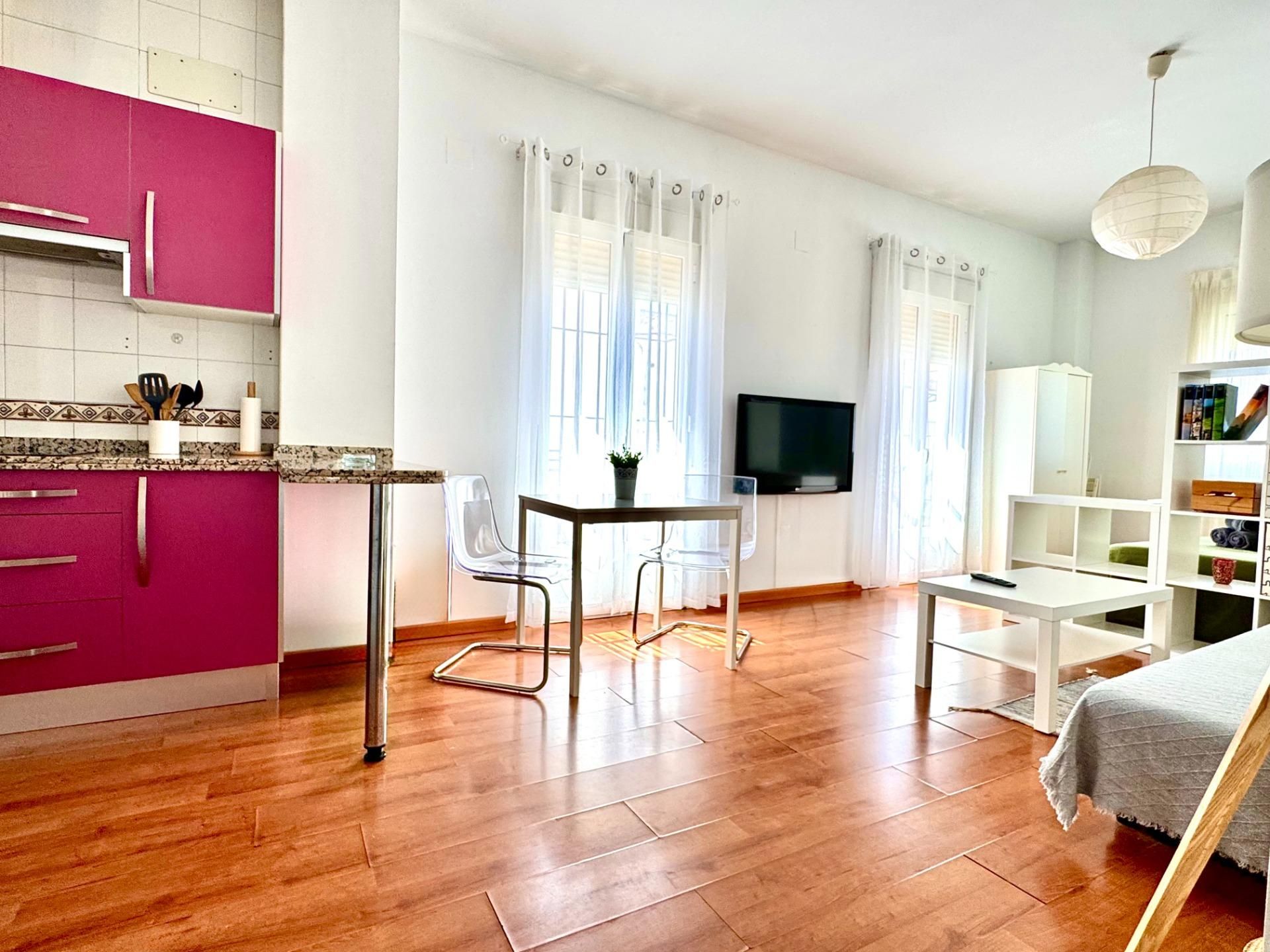 Wohnzimmer von Wohnung zum verkauf in Espartinas mit Klimaanlage