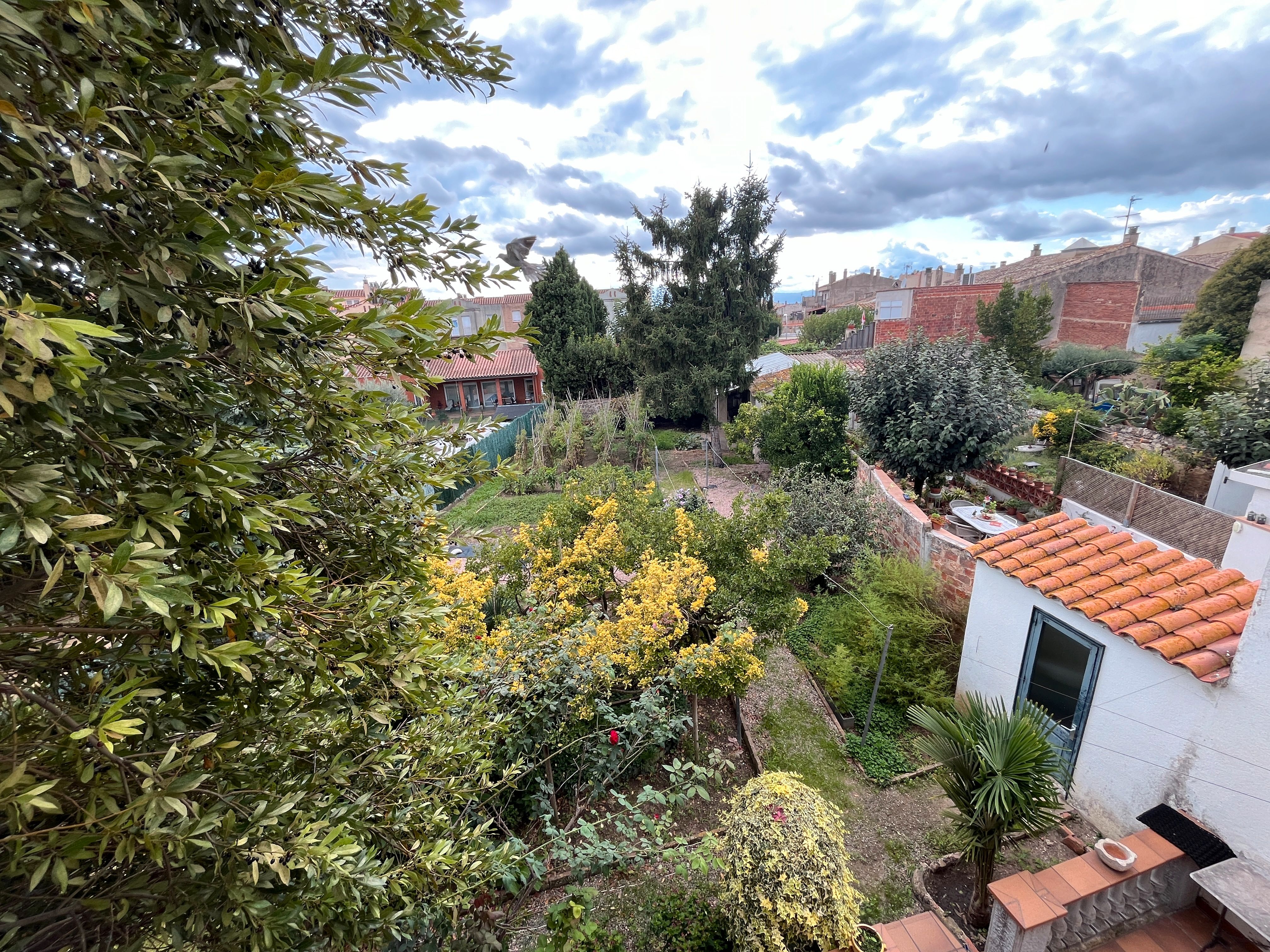 Jardí de Casa adosada en venda en Cassà de la Selva amb Calefacció, Jardí privat i Parquet