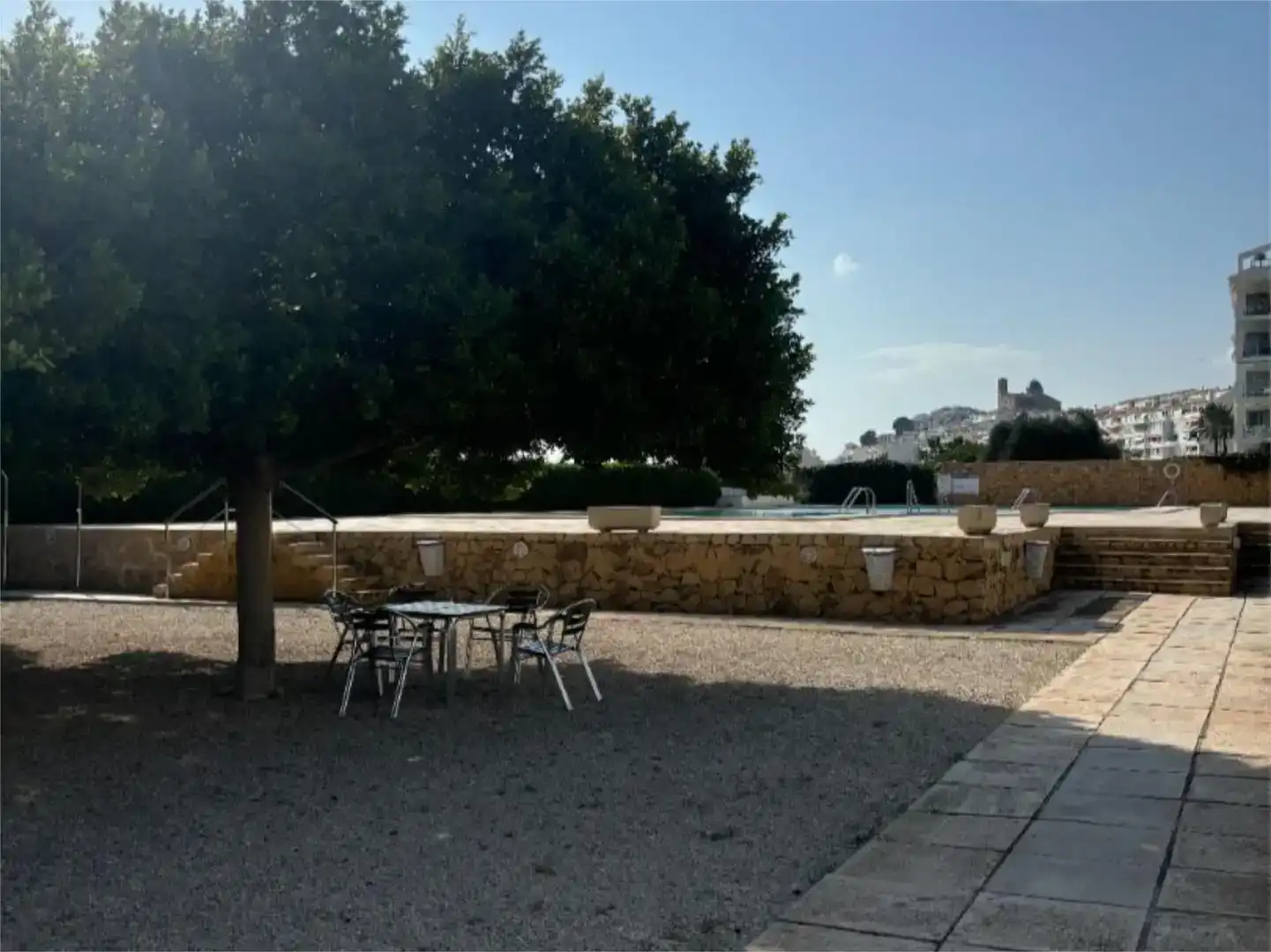 Terraza de Apartamento en venta en Altea con Aire acondicionado, Jardín privado y Piscina