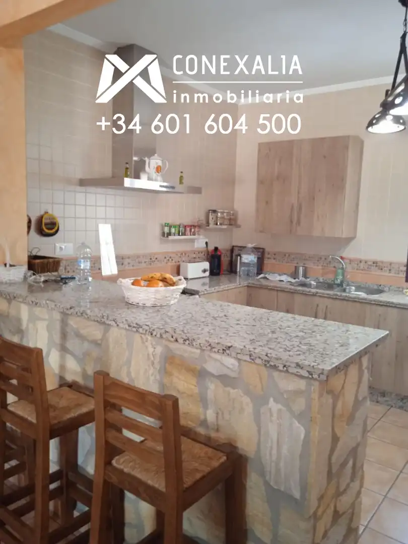 Cocina de Finca rústica en venta en Algodonales con Piscina