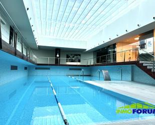 Swimming pool of Flat for sale in A Coruña Capital   with Air Conditioner, Heating and Private garden