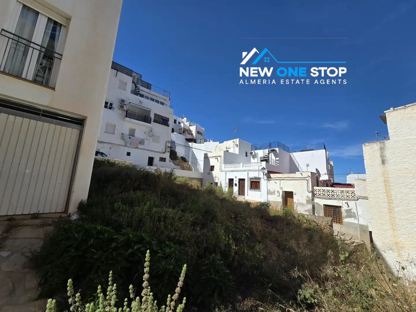 Vista exterior de Casa adosada en venta en Mojácar Pueblo