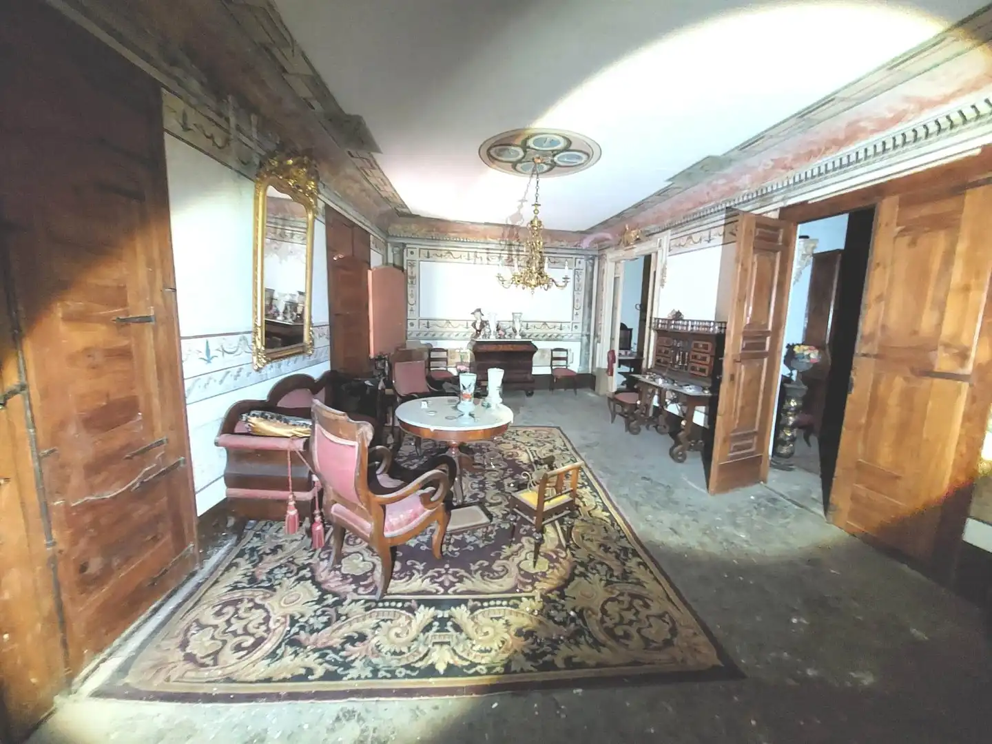 Sala de estar de Casa o chalet en venta en San Esteban de Litera con Jardín privado, Terraza y Balcón