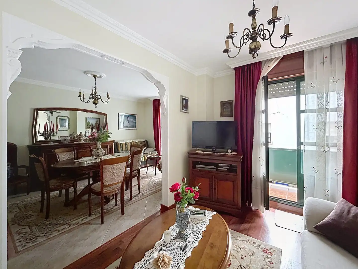 Comedor de Piso en venta en Padrón con Calefacción, Terraza y Balcón