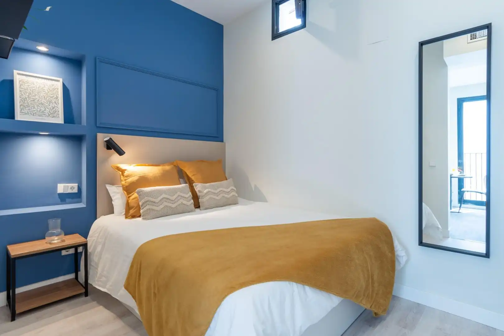 Bedroom of Study for rent in Madrid  with Air Conditioner, Heating and Furnished