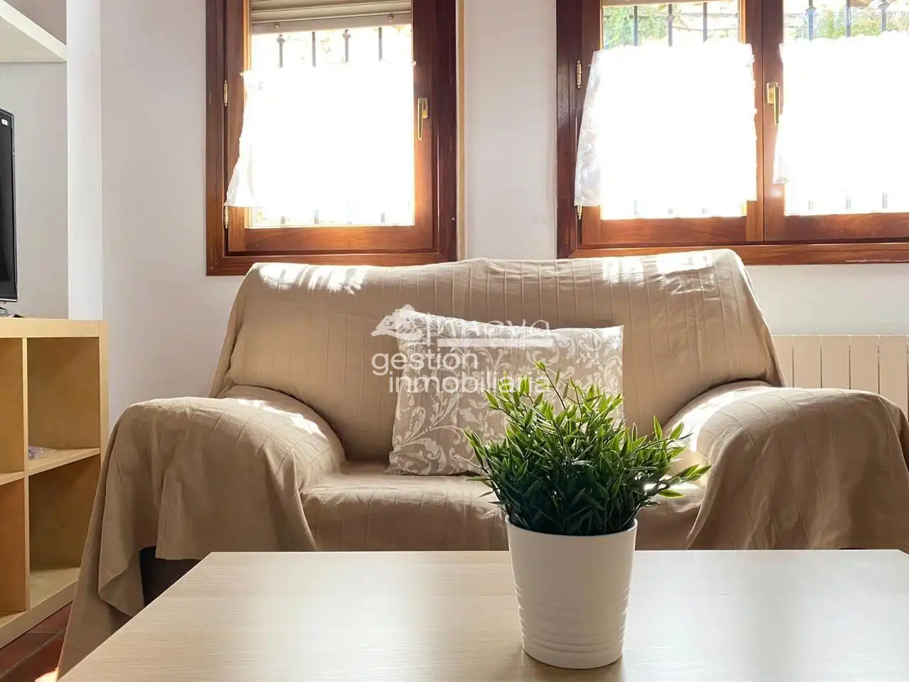 Living room of Houses for rent in Segovia  with Heating, Terrace and Furnished
