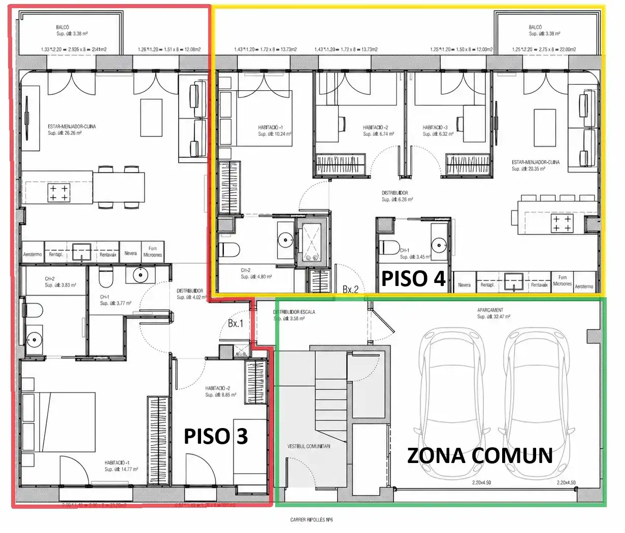 Bajo con terraza en venta en Hostal