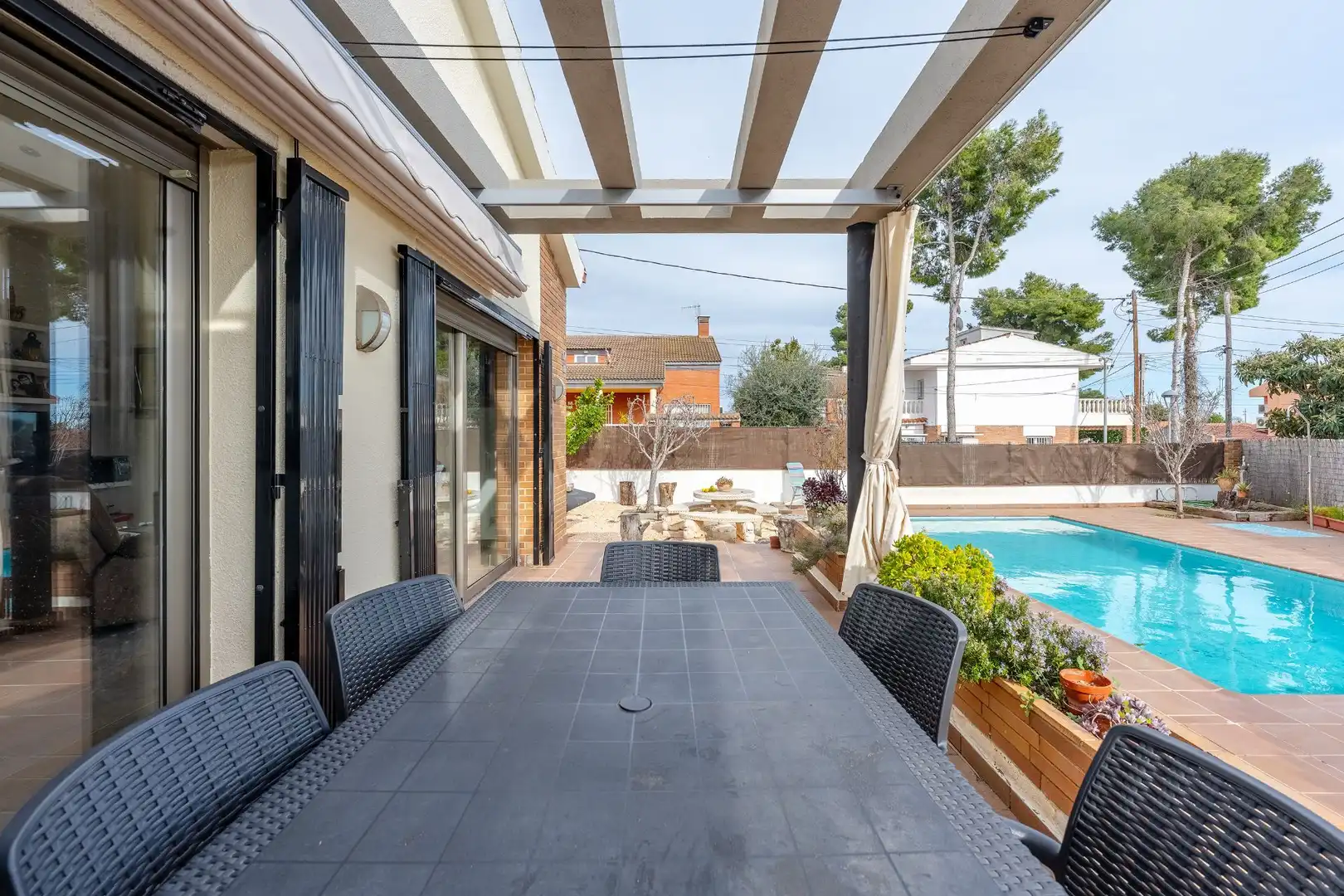 Terrassa de Casa o xalet en venda en Calafell amb Calefacció, Jardí privat i Terrassa