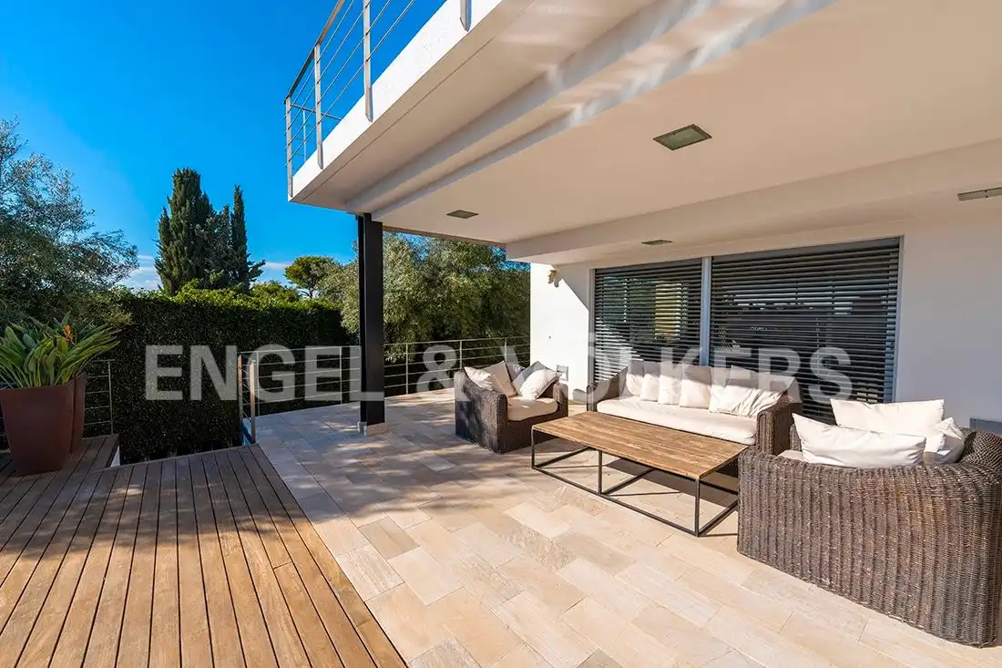 Terrace of Houses for sale in Sant Joan d'Alacant  with Air Conditioner, Private garden and Terrace