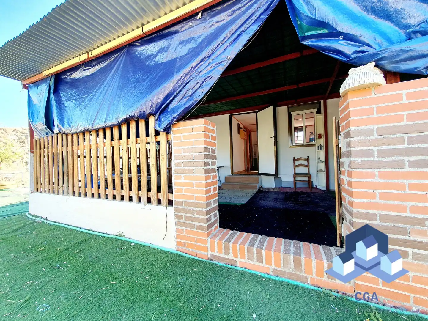 Exterior view of Houses for sale in Lorca  with Air Conditioner, Terrace and Storage room
