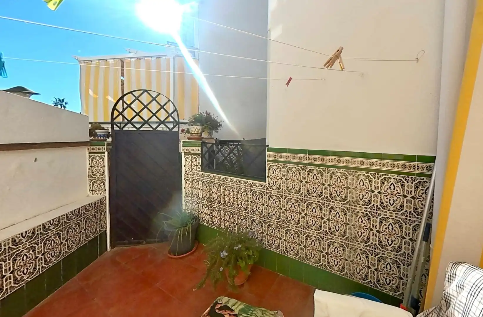 Jardí de Casa adosada en venda en Málaga amb Aire condicionat, Terrassa i Piscina comunitària