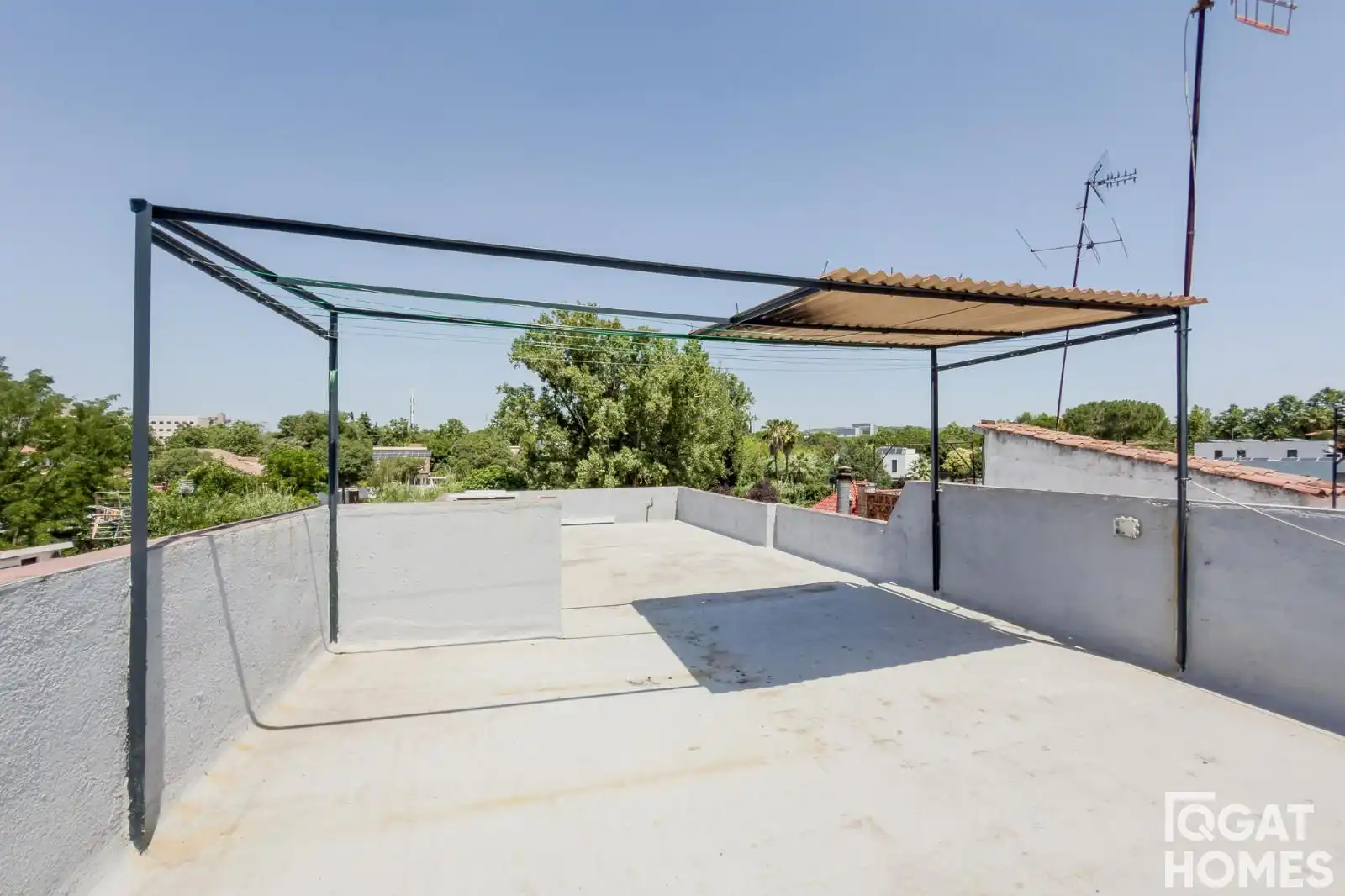 Terrassa de Casa adosada en venda en Sant Cugat del Vallès amb Aire condicionat, Calefacció i Terrassa