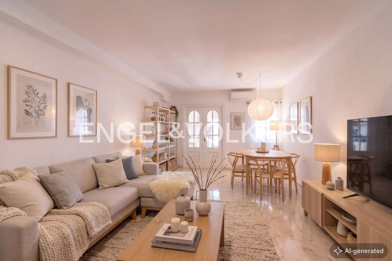 Sala d'estar de Casa adosada en venda en Barcelona amb Aire condicionat, Calefacció i Parquet
