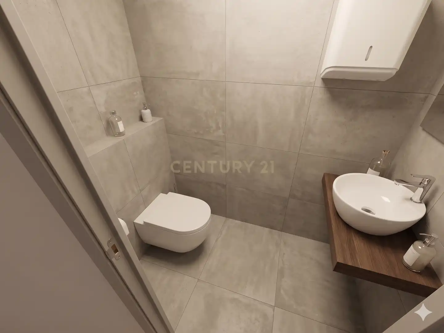 Badezimmer von Wohnung zum Verkauf in Estivella mit Klimaanlage