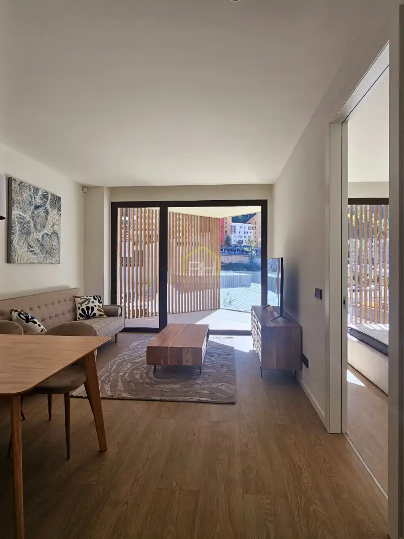 Living room of Flat for sale in Andorra la Vella  with Heating, Private garden and Parquet flooring