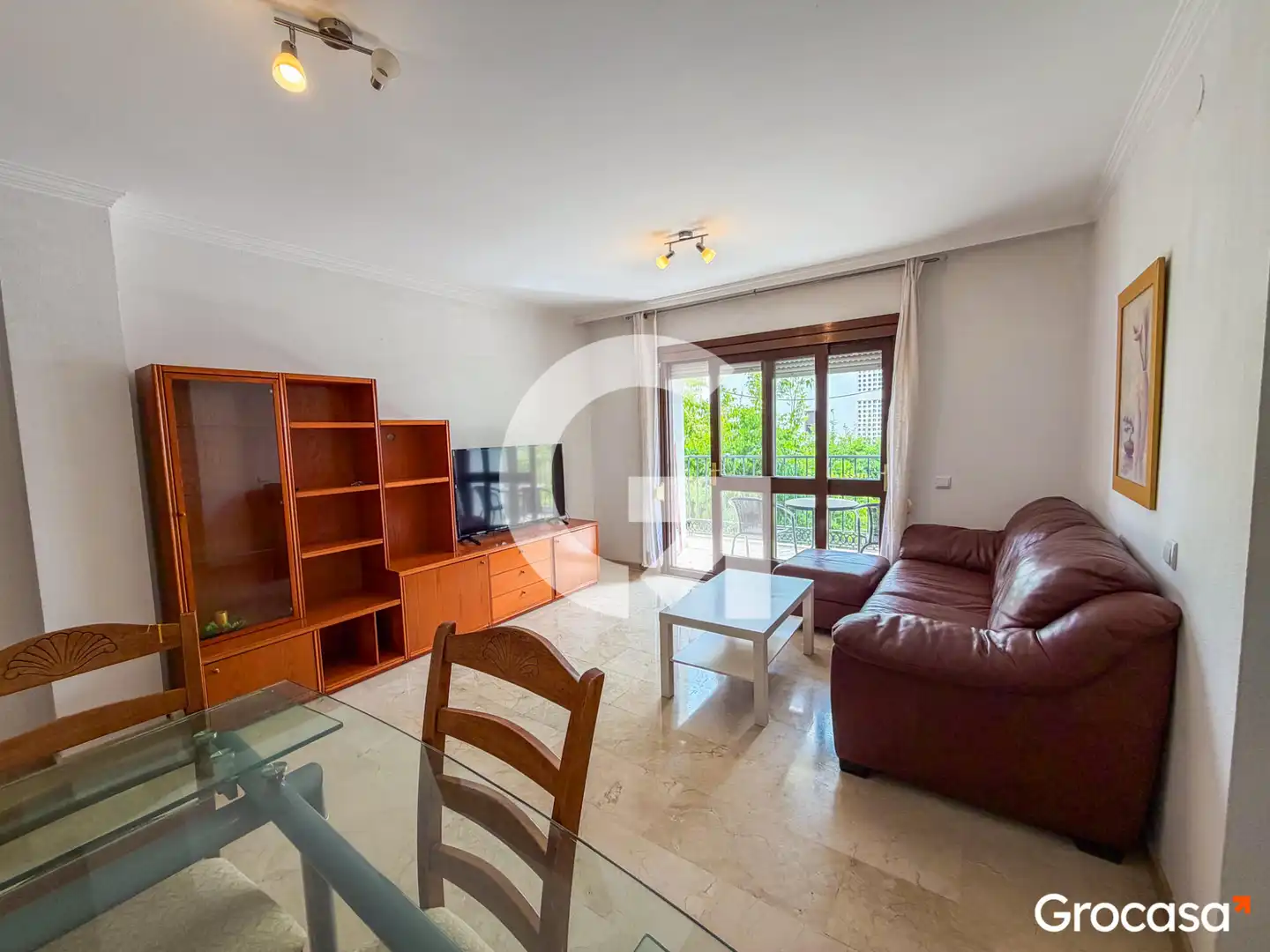Sala de estar de Piso en venta en Vélez-Málaga con Terraza, Amueblado y Balcón