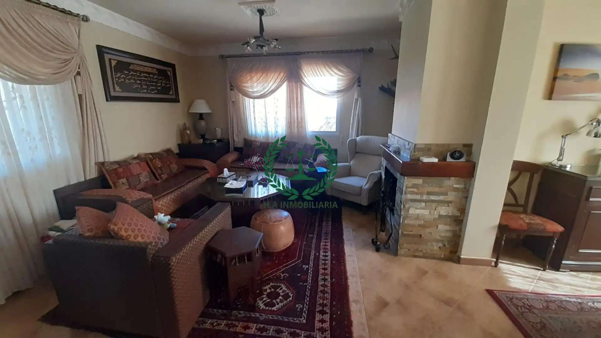 Sala de estar de Casa o chalet de alquiler en Pedrezuela con Calefacción, Jardín privado y Terraza
