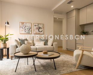 Living room of Attic to rent in  Barcelona Capital  with Air Conditioner, Heating and Terrace