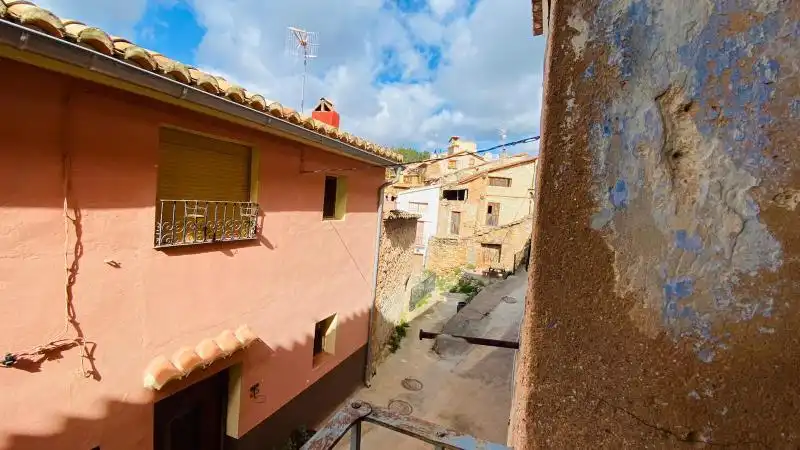 Vista exterior de Casa o chalet en venta en Fuente la Reina con Trastero