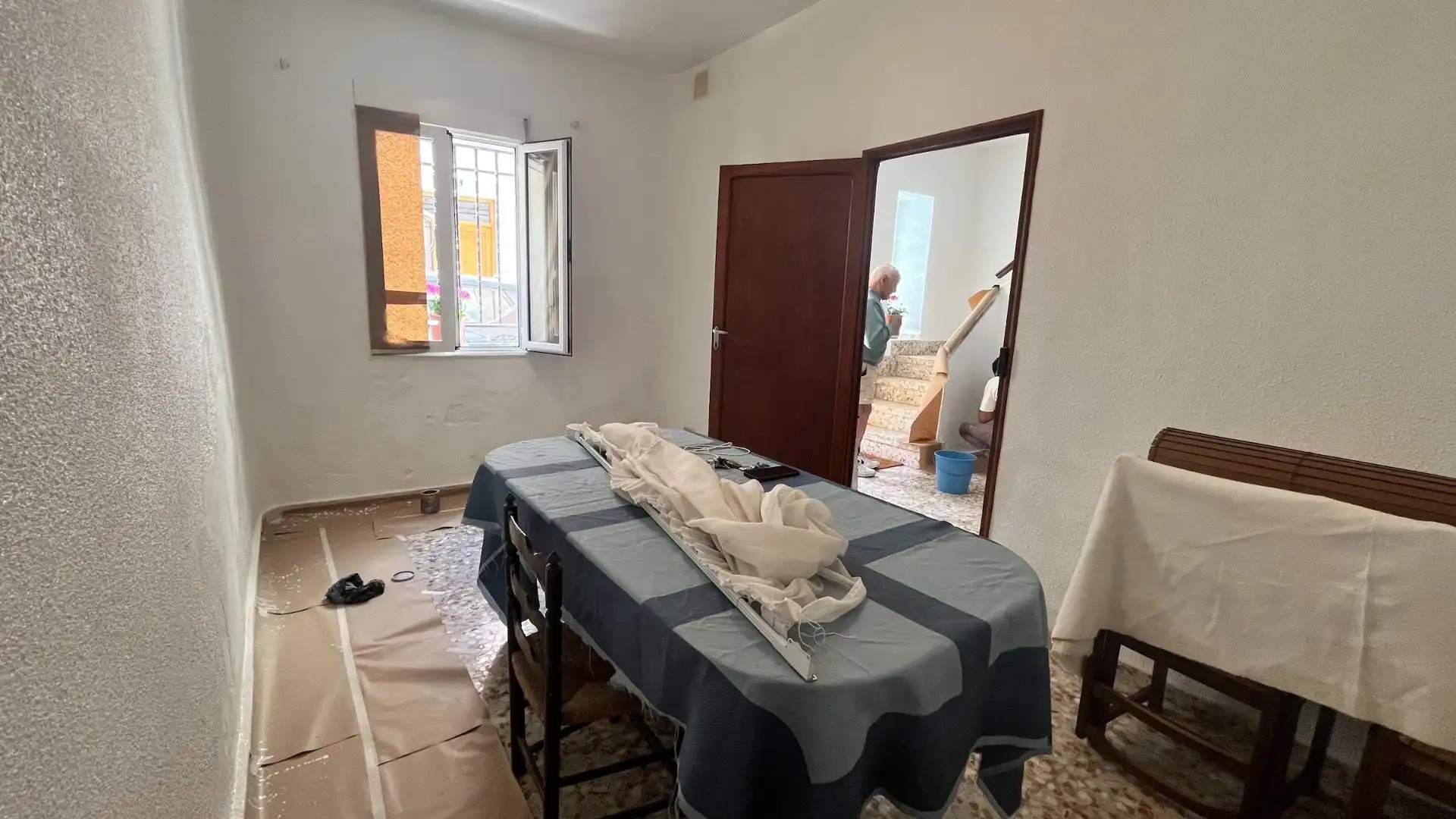 Dining room of Houses for sale in Abarán  with Terrace and Furnished