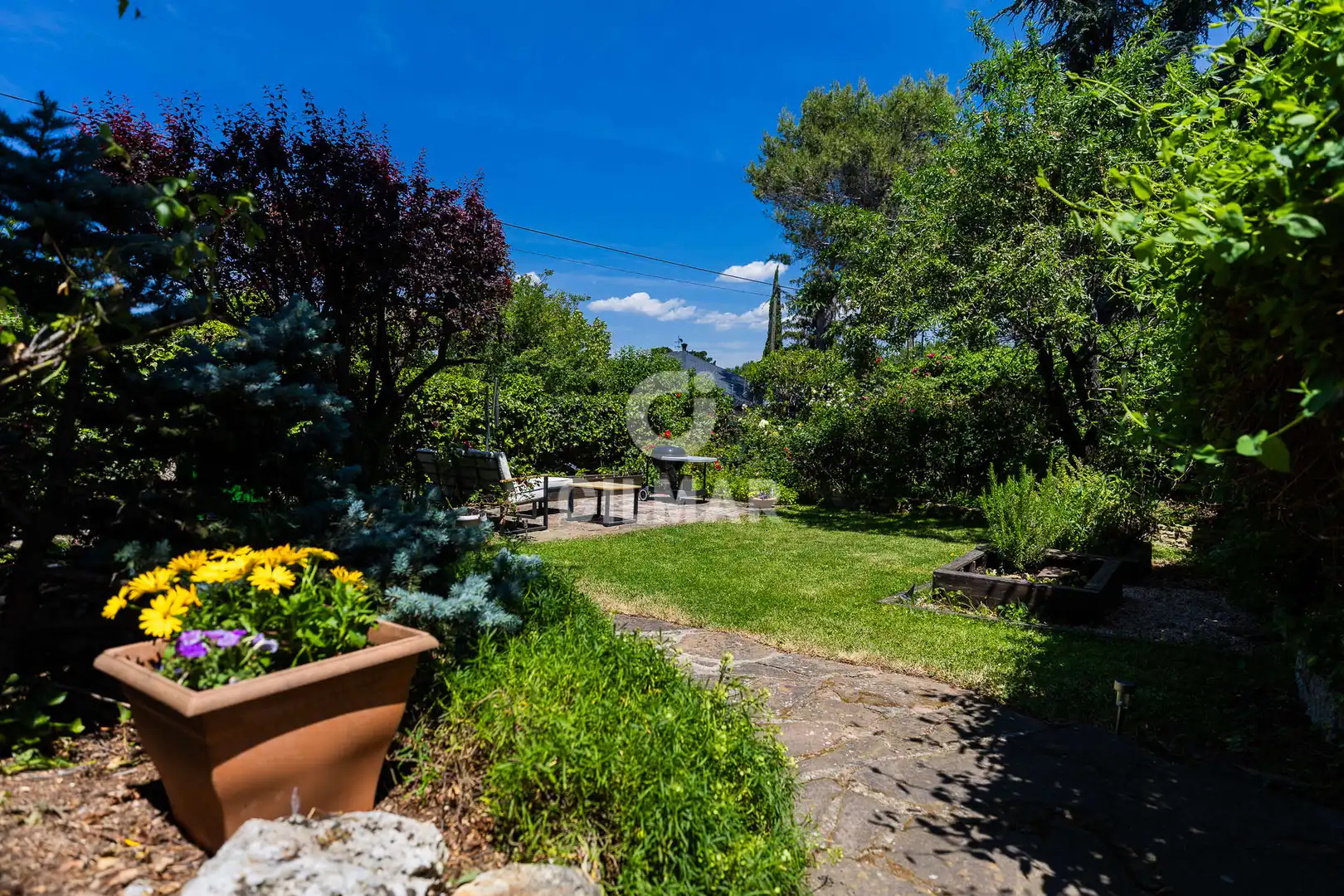 Garden of Detached homes for sale in Galapagar  with Heating, Private garden and Swimming Pool