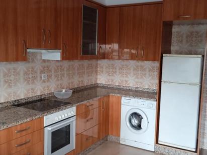 Kitchen of Flat for sale in Santiago de Compostela   with Heating and Terrace