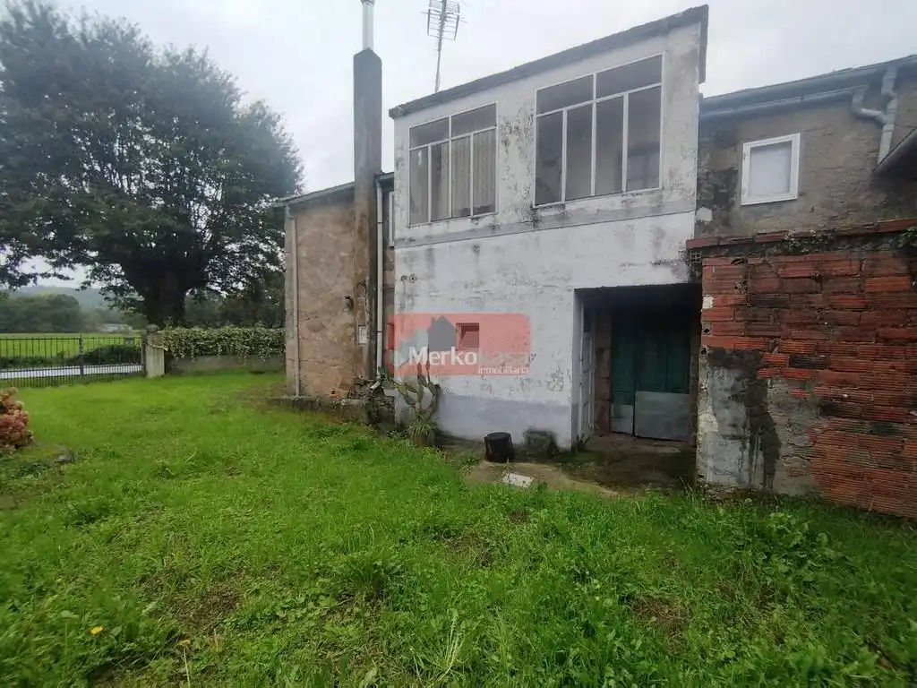 Vista exterior de Casa o chalet en venta en Sarria con Calefacción y Jardín privado