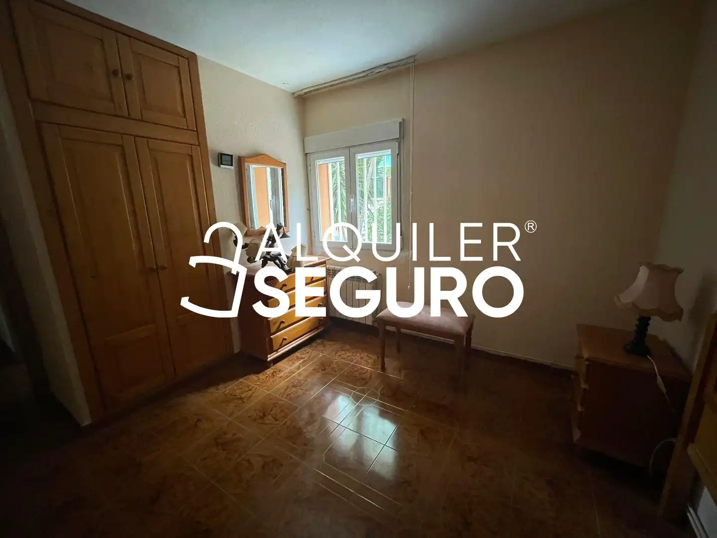 Bedroom of Flat for rent in Madrid  with Heating