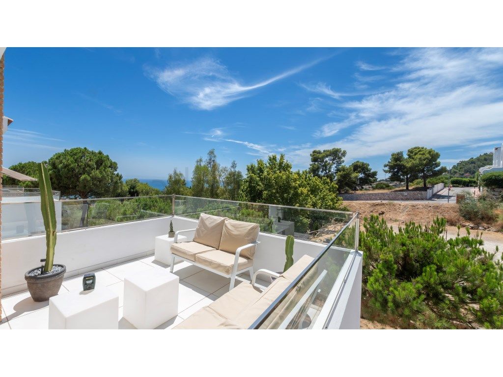 Terrassa de Casa o xalet en venda en Benalmádena