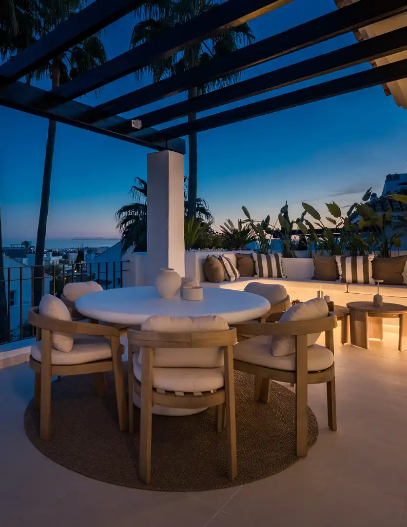 Terrace of Attic for sale in Marbella  with Air Conditioner, Terrace and Swimming Pool