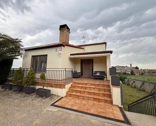 Exterior view of House or chalet for sale in El Vilosell  with Air Conditioner, Heating and Private garden