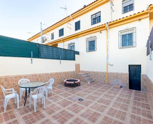 Terrace of Single-family semi-detached for sale in Vegas del Genil  with Air Conditioner