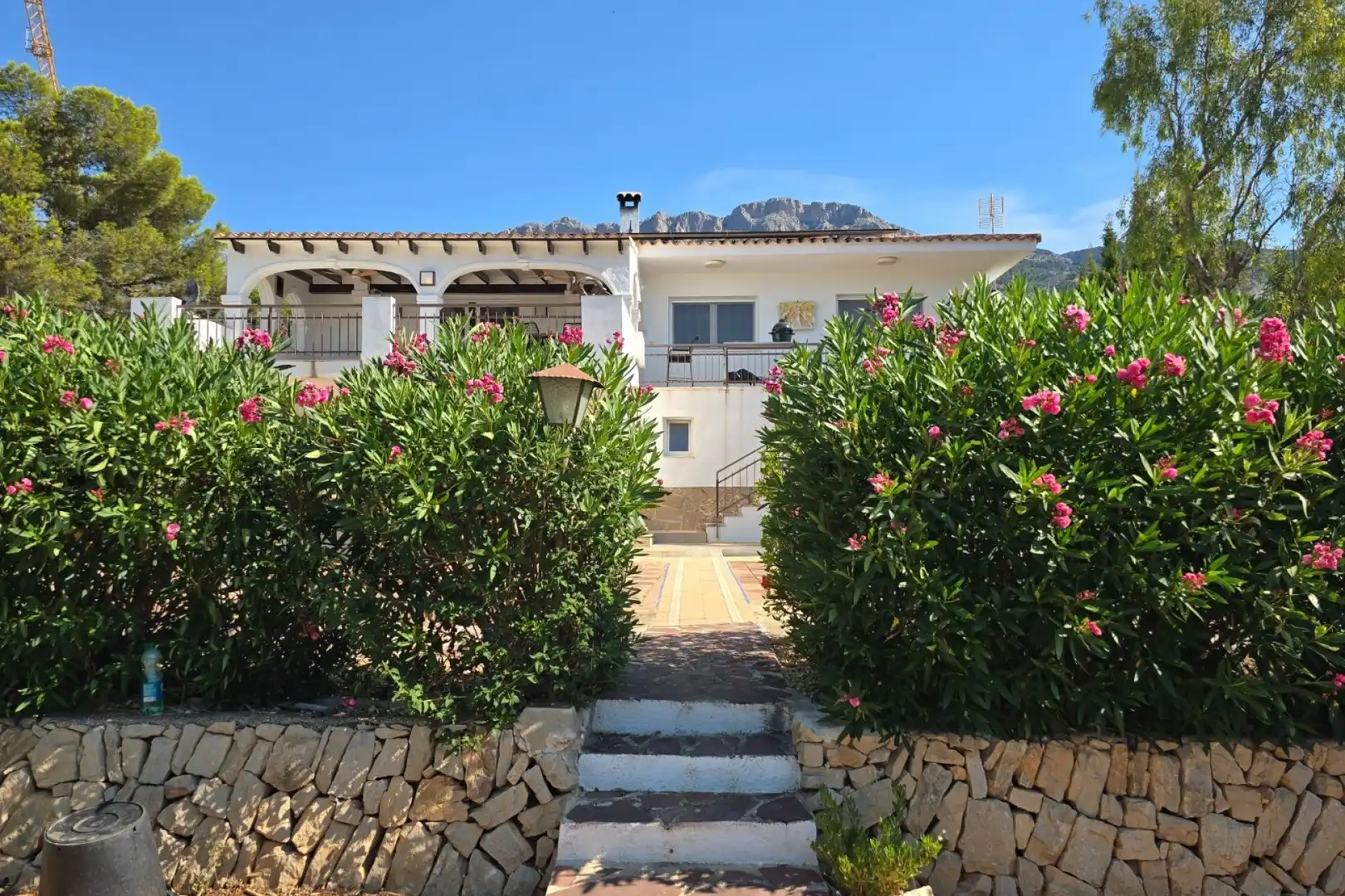 Vista exterior de Casa o chalet en venta en Altea con Aire acondicionado, Calefacción y Jardín privado