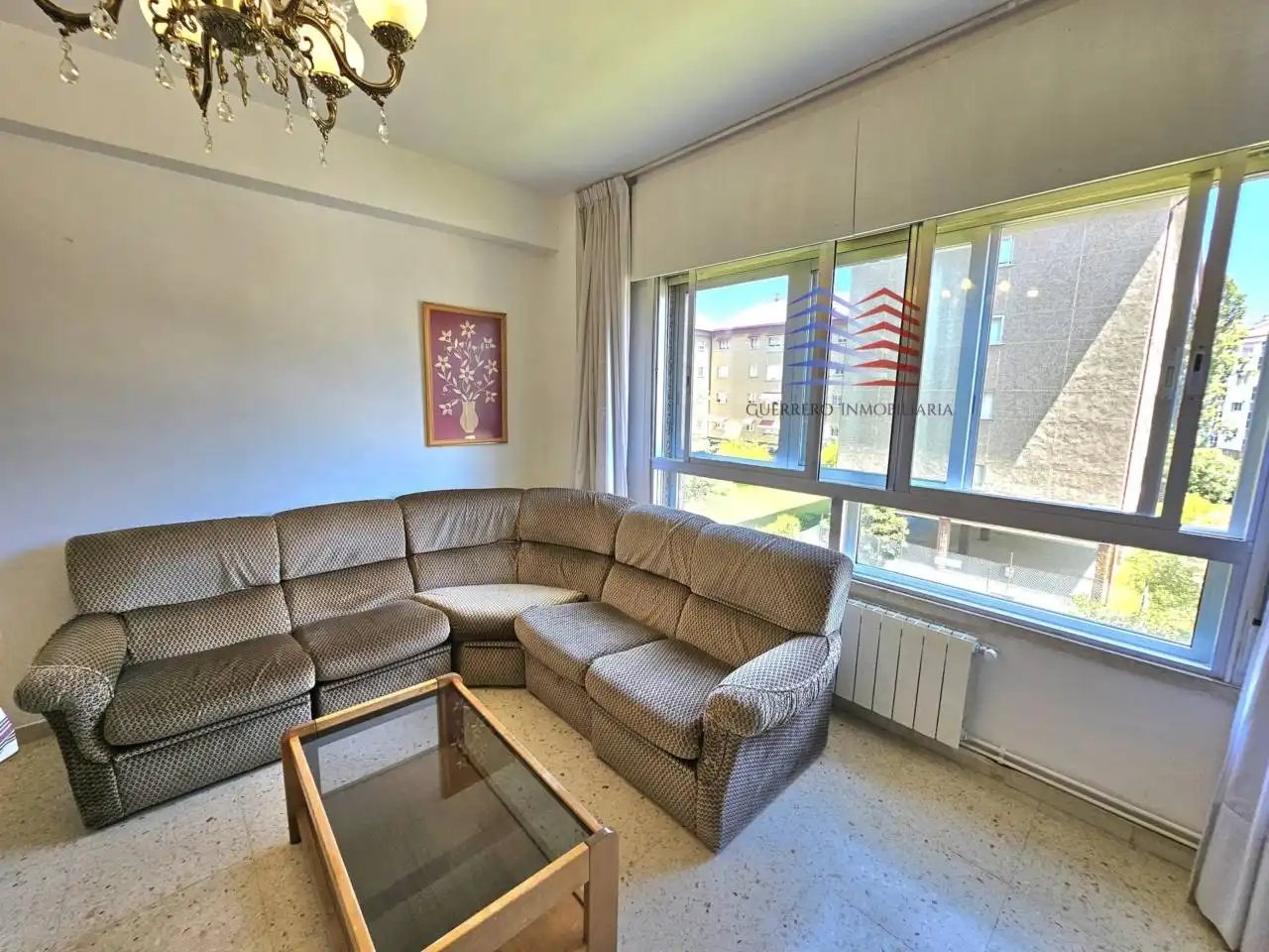 Sala de estar de Piso de alquiler en Ourense Capital  con Calefacción y Amueblado