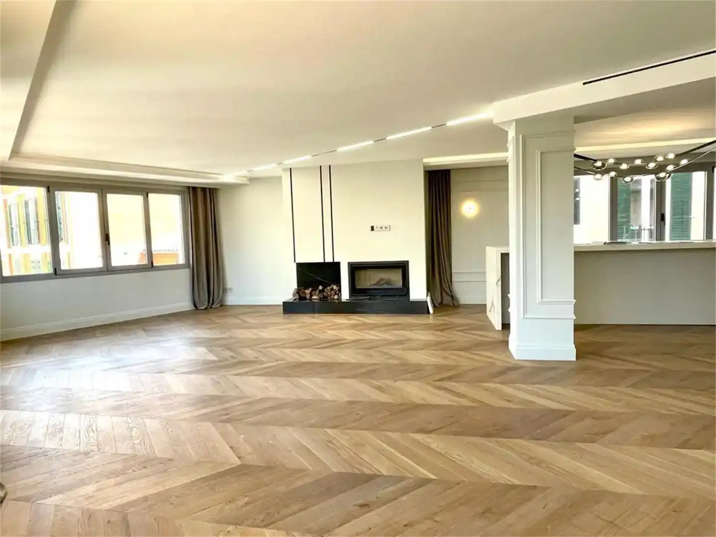 Sala de estar de Piso en venta en  Palma de Mallorca con Aire acondicionado, Calefacción y Parquet