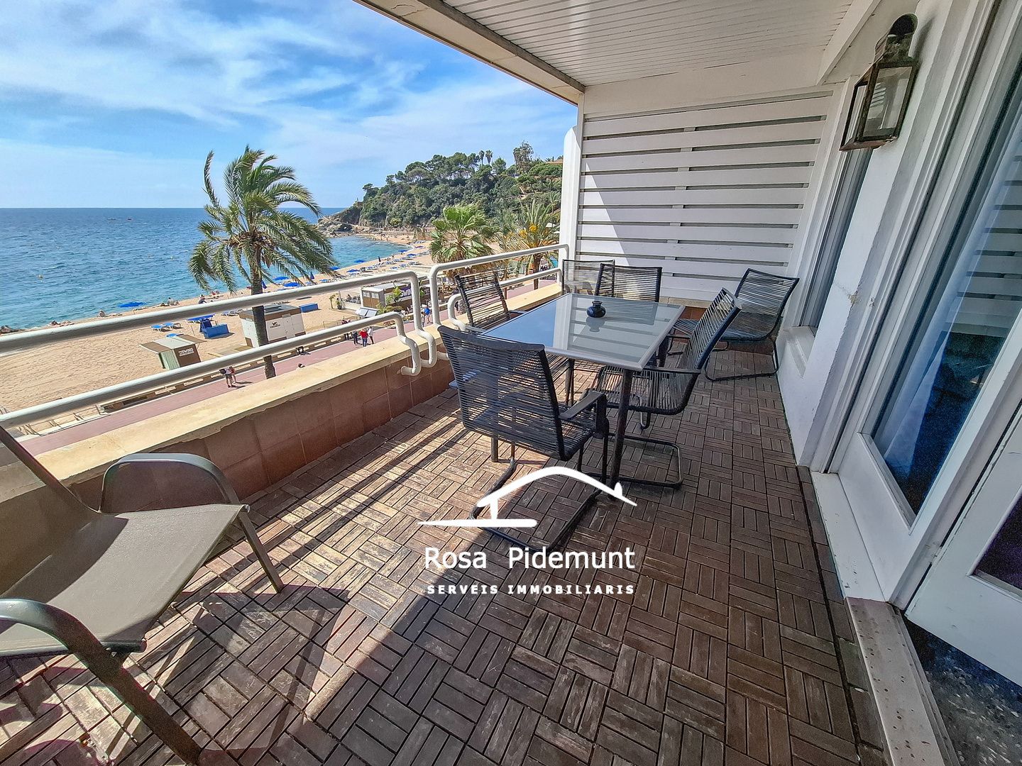 Terrace of Flat for sale in Lloret de Mar  with Air Conditioner, Terrace and Furnished