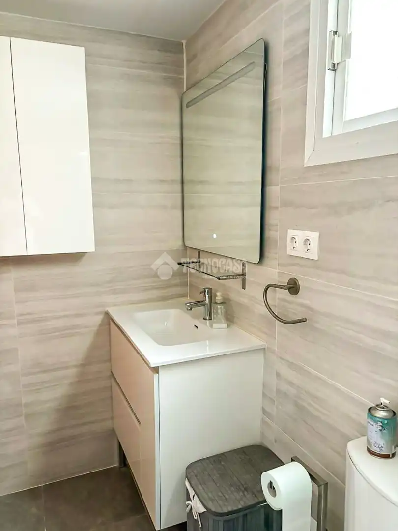 Bathroom of Flat for sale in Garrucha  with Air Conditioner