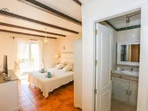Dormitori de Casa o xalet de lloguer en Almuñécar amb Aire condicionat, Jardí privat i Terrassa