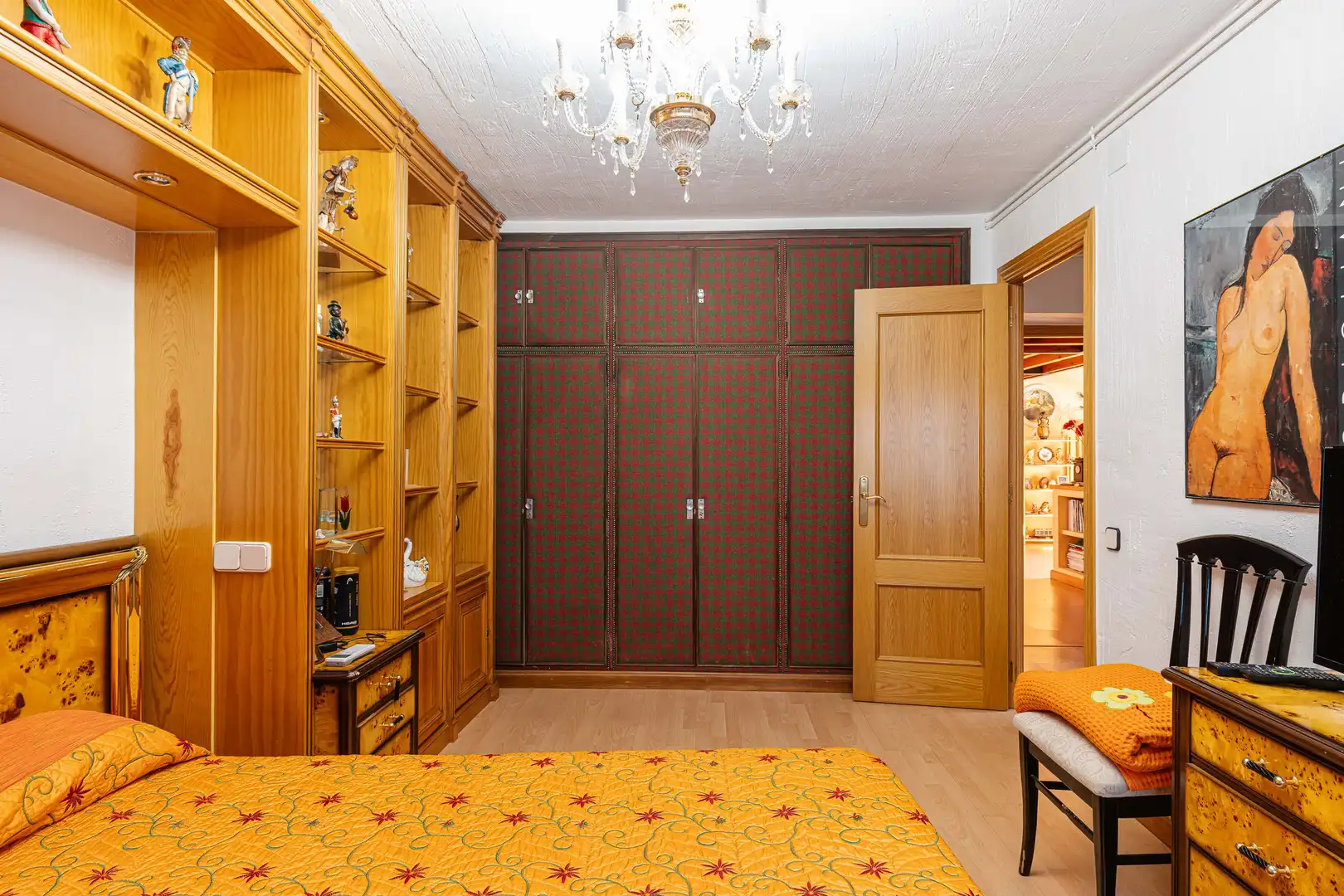 Bedroom of Houses for sale in Villanueva de la Cañada  with Air Conditioner, Heating and Private garden